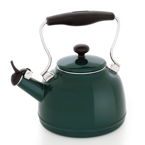 Tetera vintage de edición limitada en verde botánico (1,7 qt.) 