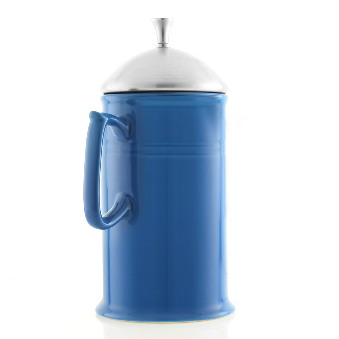 ceramic french press with stainless steel plunger