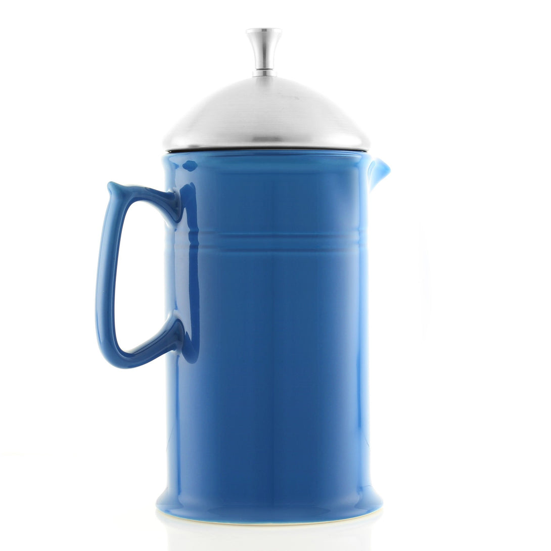 ceramic french press with stainless steel plunger