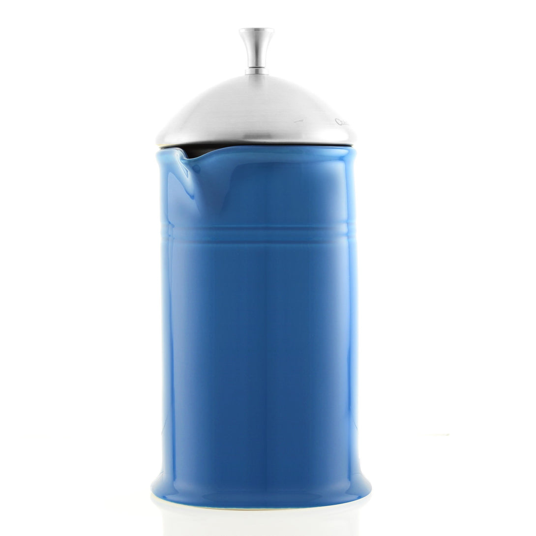 ceramic french press with stainless steel plunger