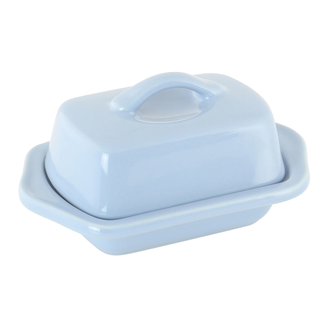 Mini Butter Dish in light blue