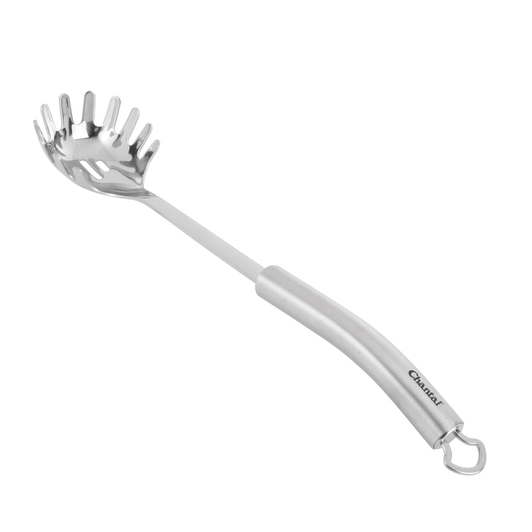 stainless steel spaghetti fork utensil